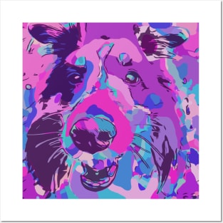 Abstract Dog Posters and Art